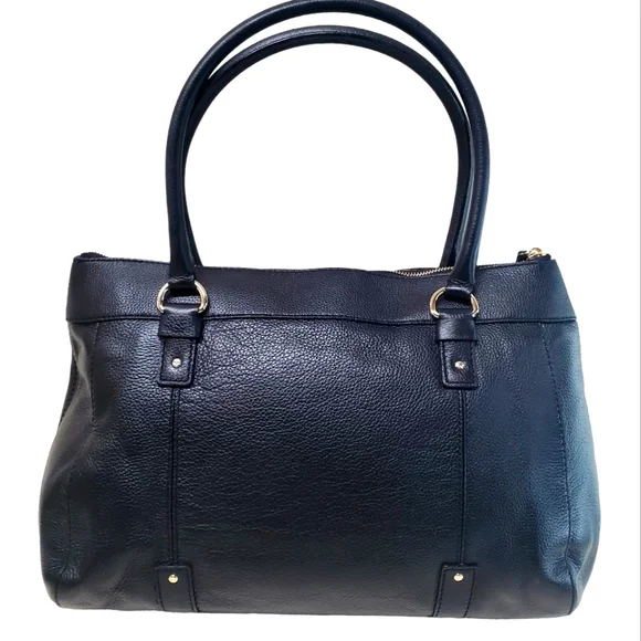 KATE SPADE Berkshire Road Teegan Black Pebbled Leather Shoulder Bag Purse - Picture 2 of 11